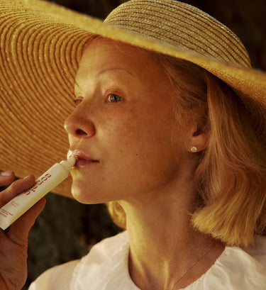 Basic Balm in Sugar-Dipped Rhubarb